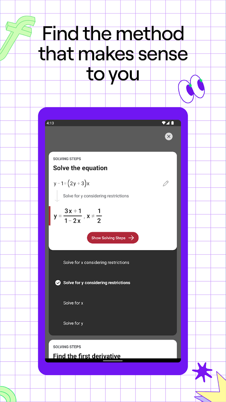 Photomath screenshot
