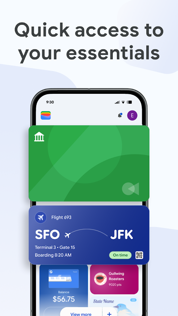 Google Wallet screenshot