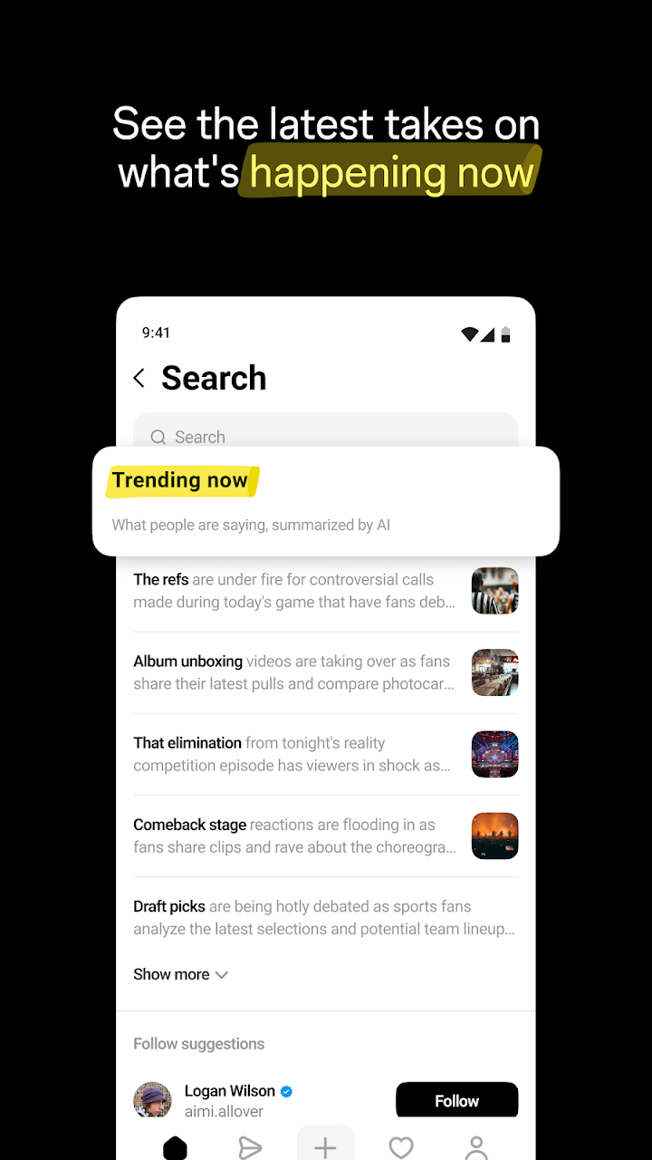 Threads screenshot