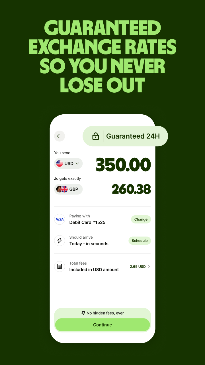 Wise: International Transfers screenshot