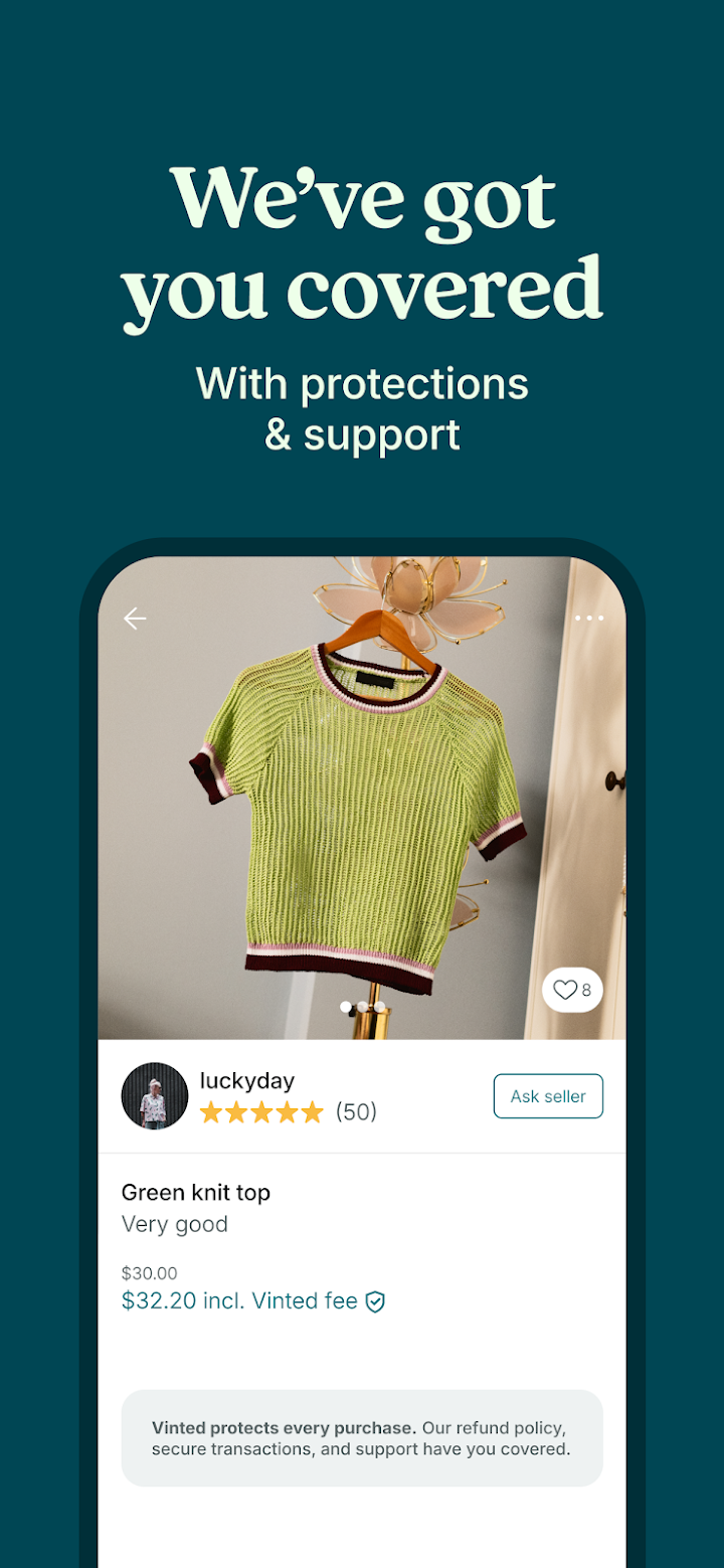 Vinted: Shop & sell pre-loved screenshot